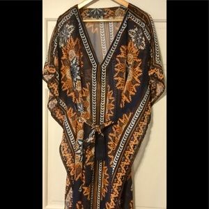 H&M Belted Maxi Kaftan